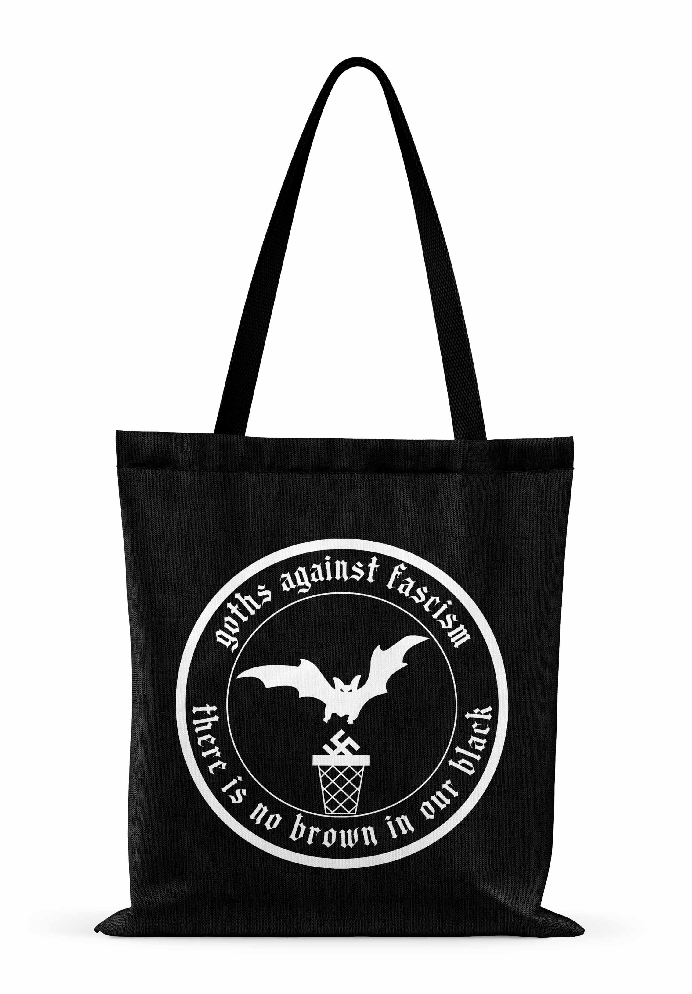 Easure Stoffbeutel Goth Against Fascism
