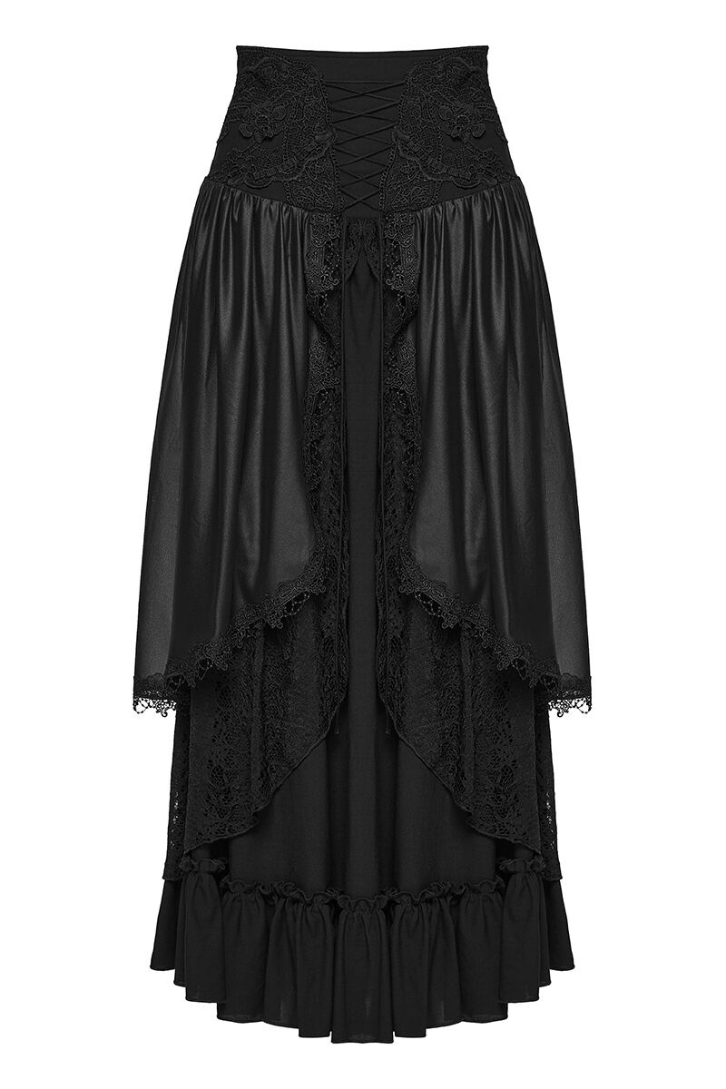 Punk Rave Rock Mourning Lace