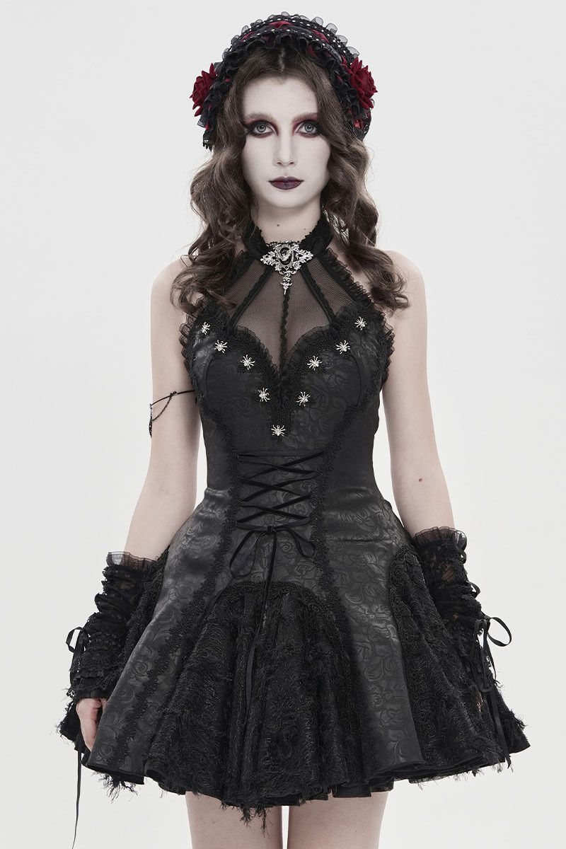 Devil Fashion Kleid Noirvessa