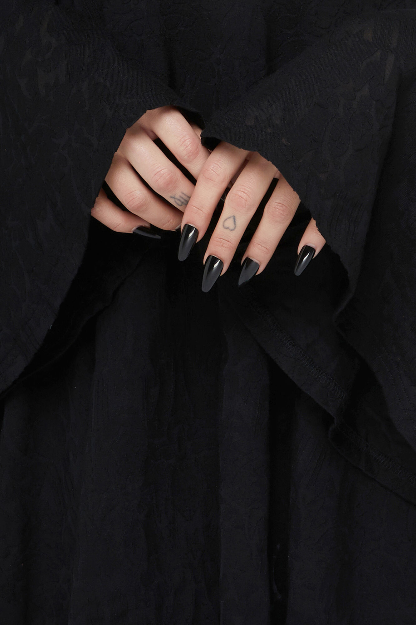 Killstar Kleid Black Damask