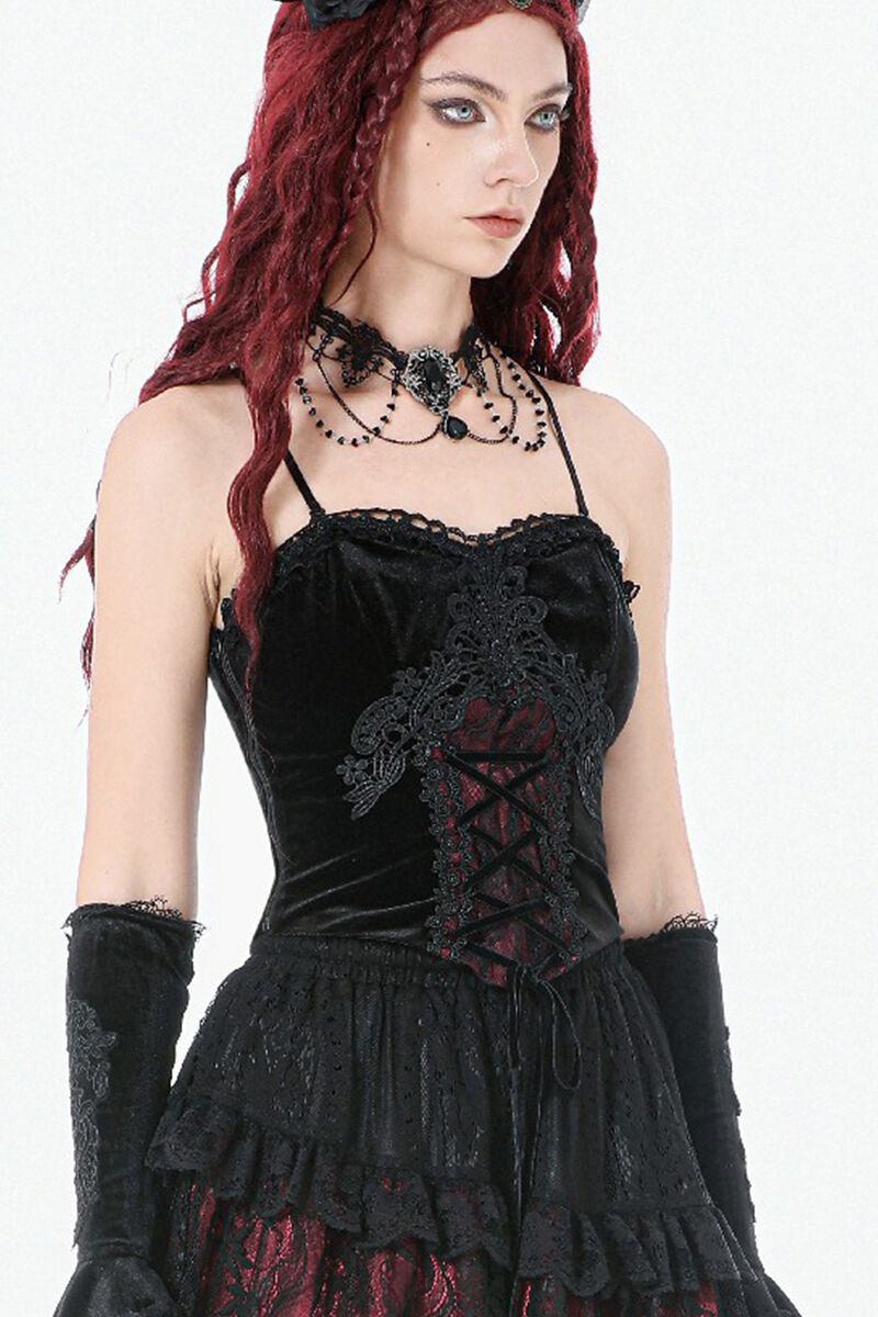 Dark In Love Top Crimson Reliquary
