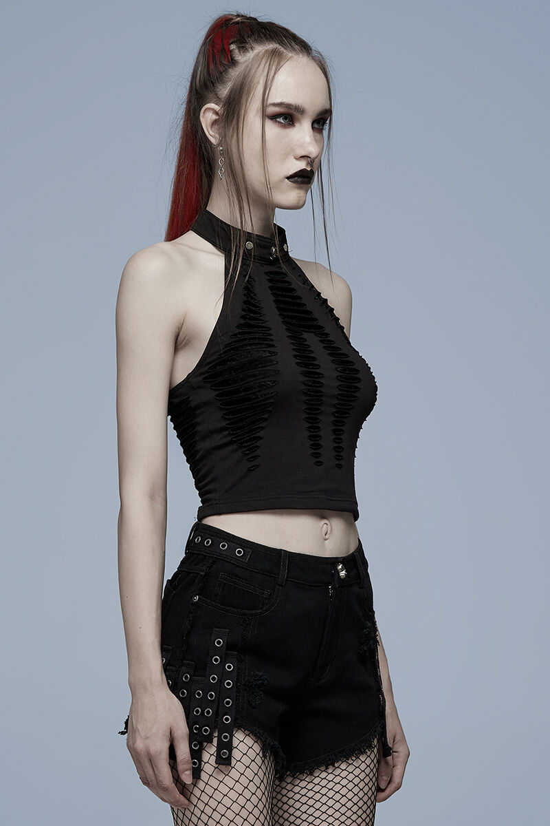 Punk Rave Top Arachnida