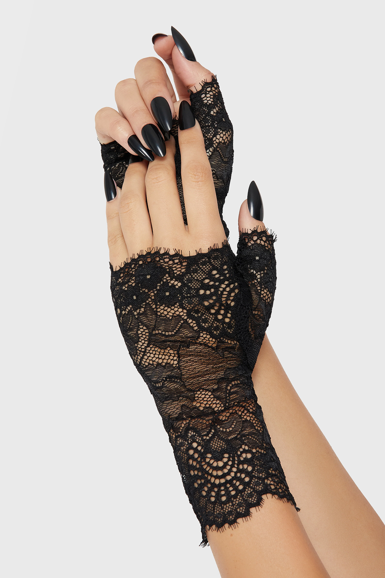 Killstar Handschuhe Welcome The Night