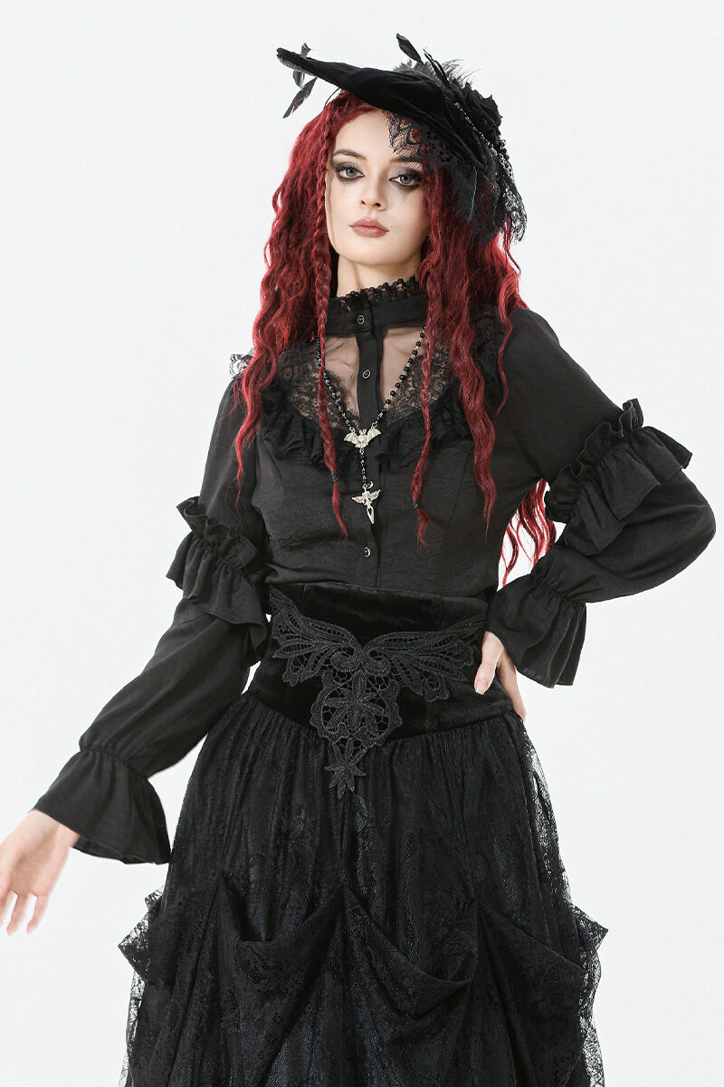 Dark In Love Bluse Florena