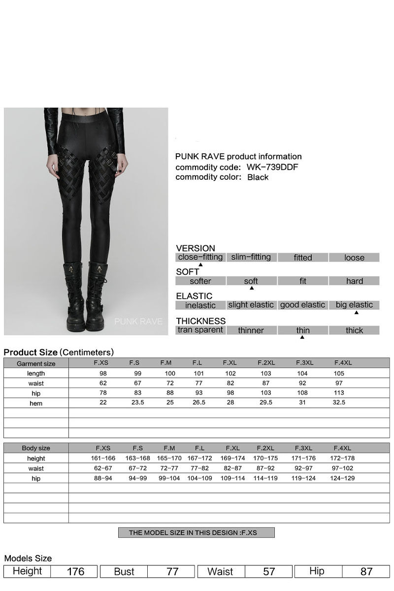 Punk Rave Leggings Hexa Vibe