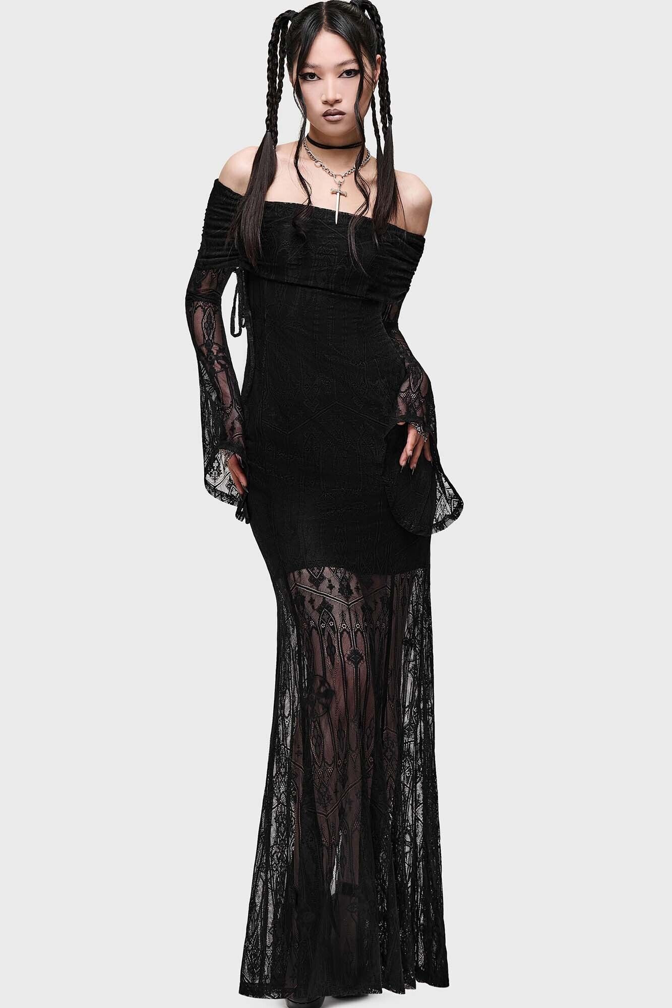 Killstar Kleid Cathedra Maxi