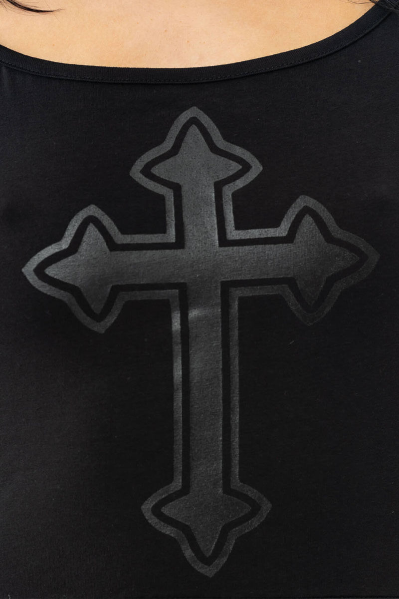 Poizen Industries Kleid Severine Cross