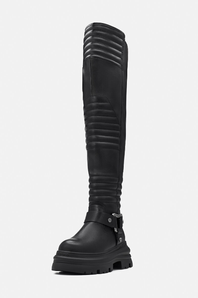 Buffalo Overknee Stiefel Dione Vegan