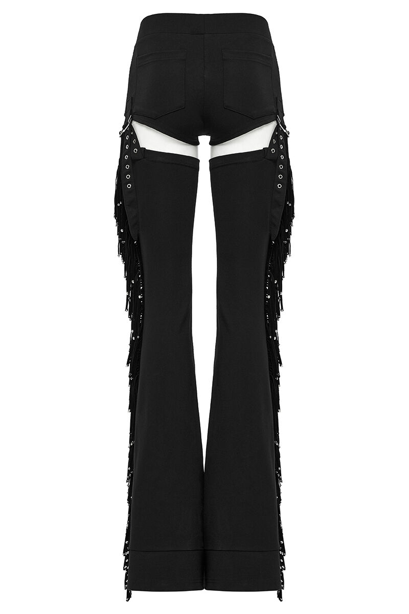 Punk Rave Schlaghose Siren Fringe