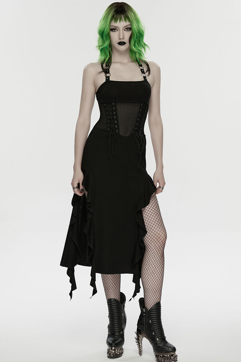 Punk Rave Kleid Eclipse Mourning