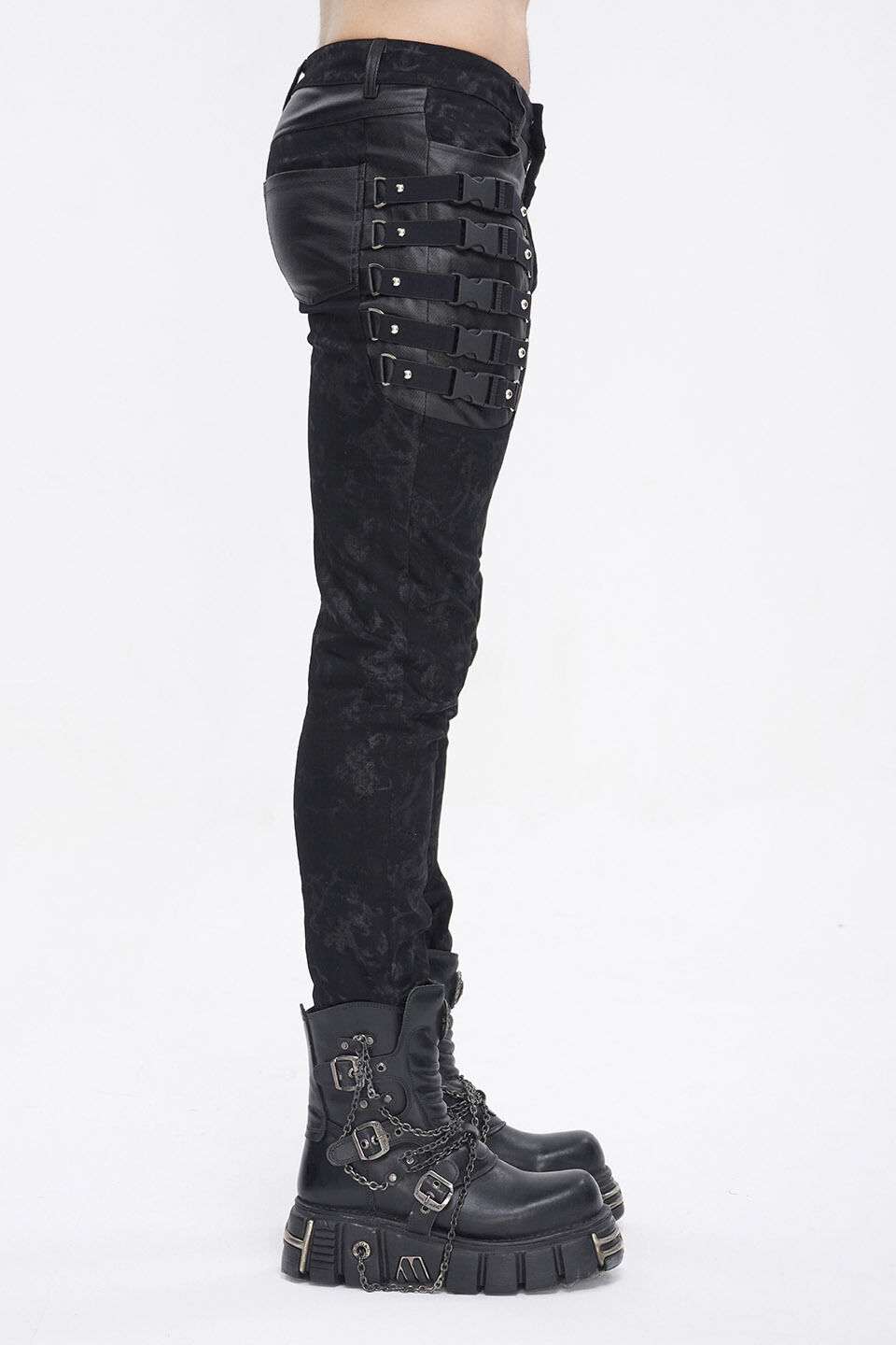 Devil Fashion Jeans Unyielding Knight