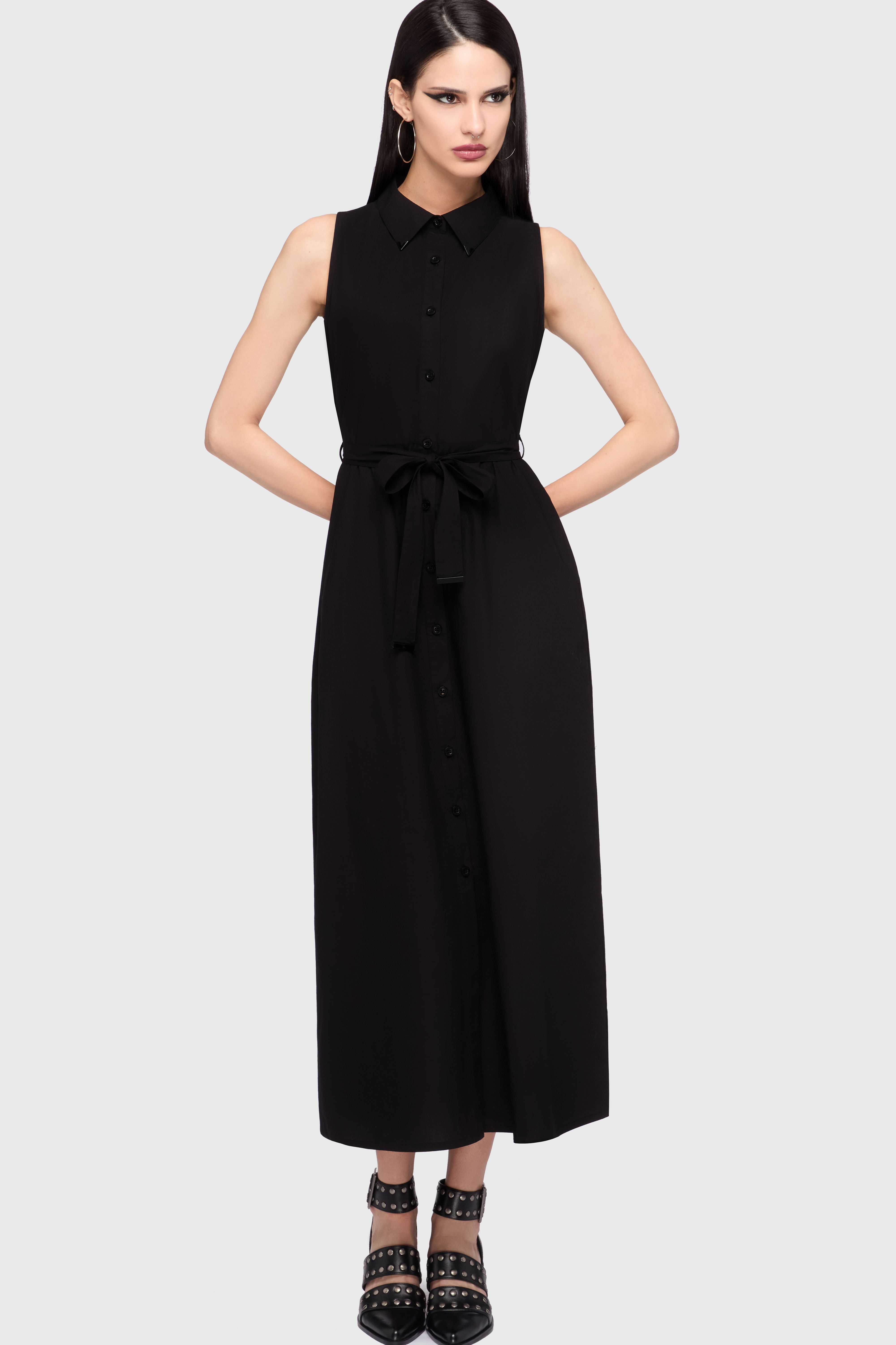 Killstar Kihilist Kleid Shirt Obsidienne