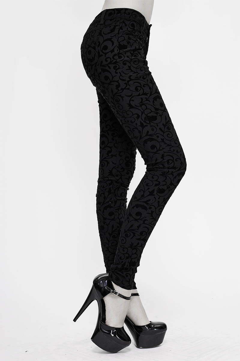 Devil Fashion Hose Velvet Eclipse
