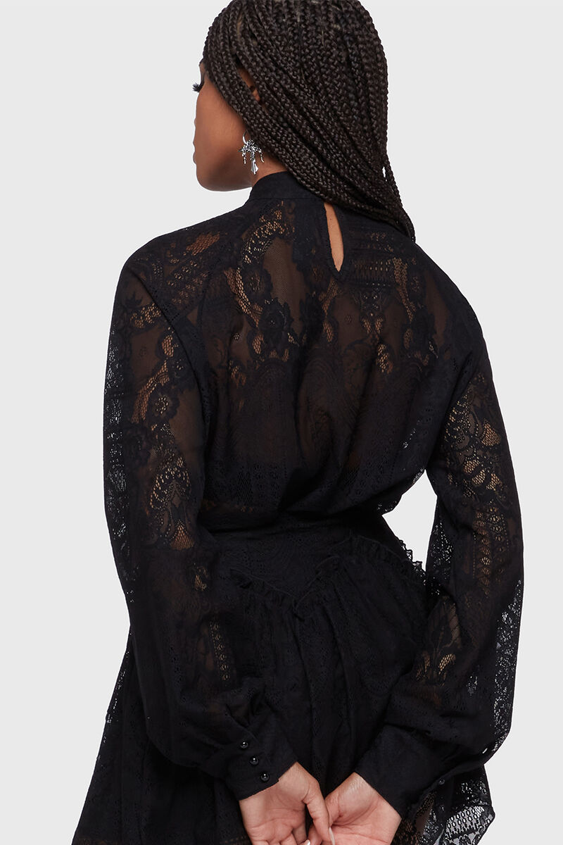 Killstar Bluse Midnight Dance