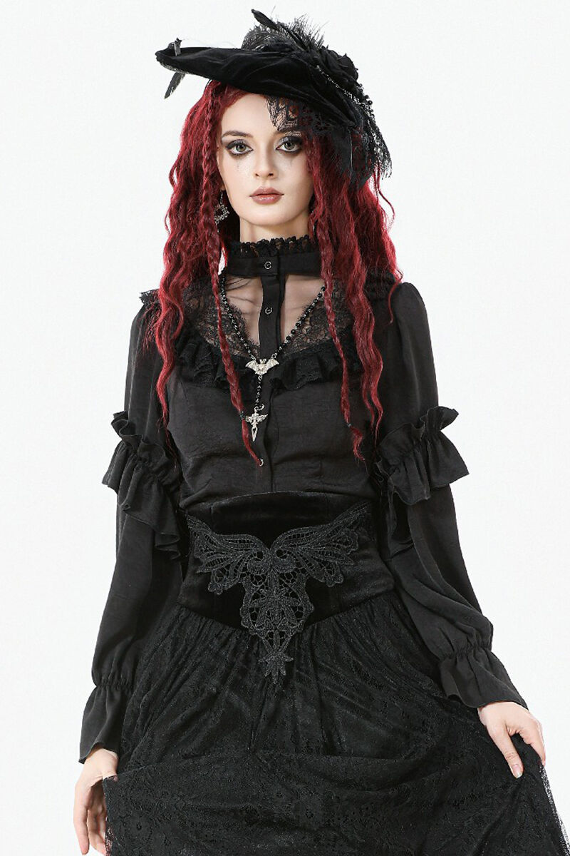 Dark In Love Bluse Florena