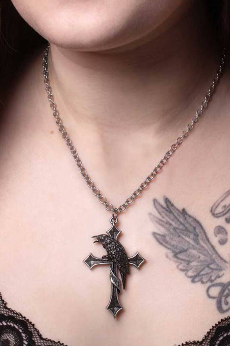 Alchemy England Halskette Crux Corvis