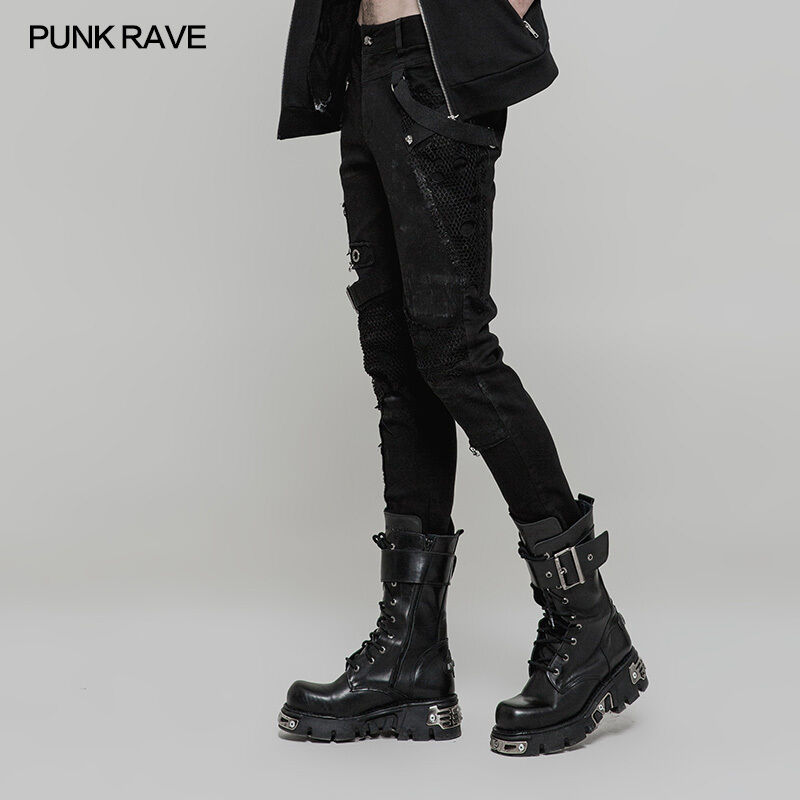 Punk Rave Jeans Ghoul
