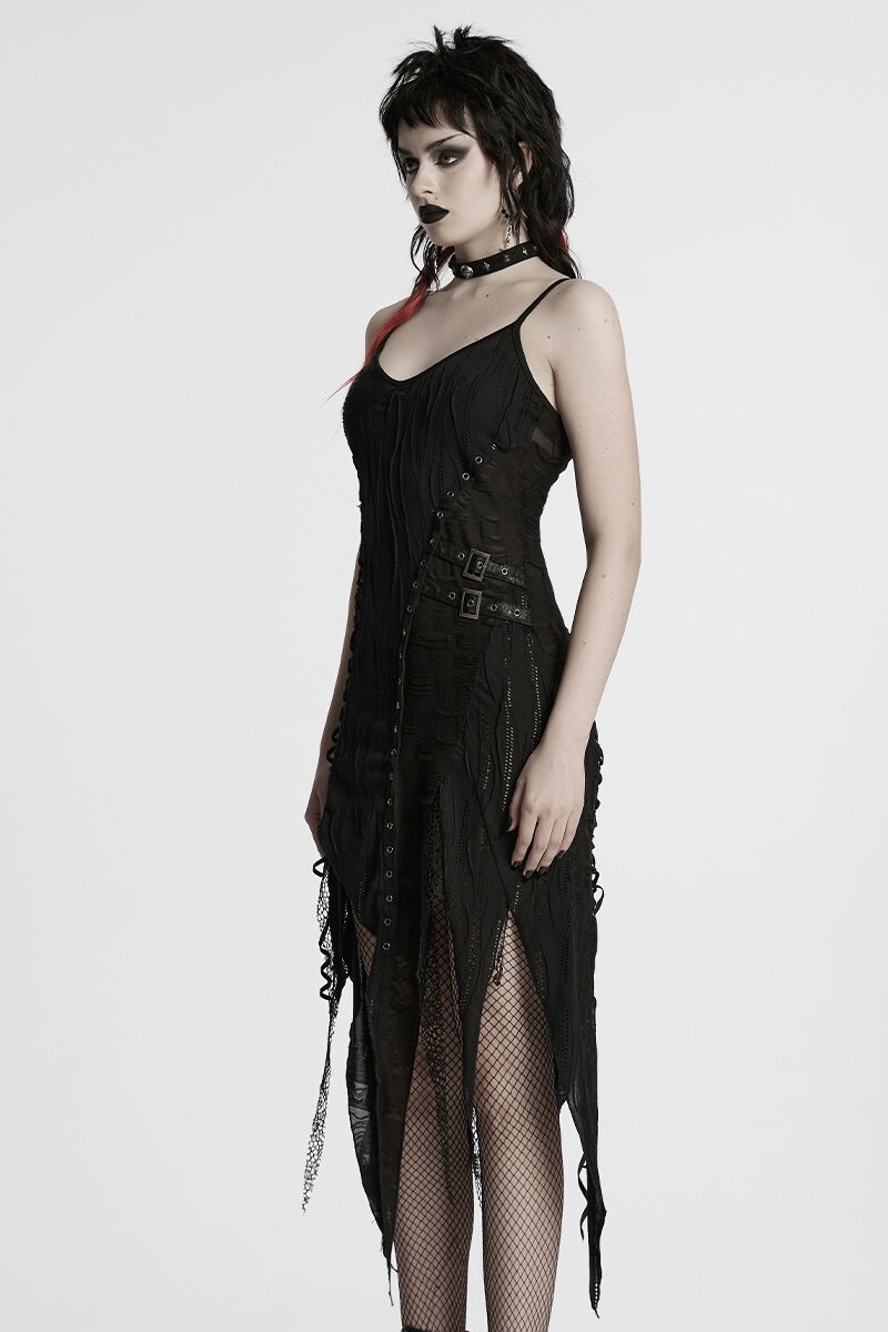 Punk Rave Kleid Deathlace