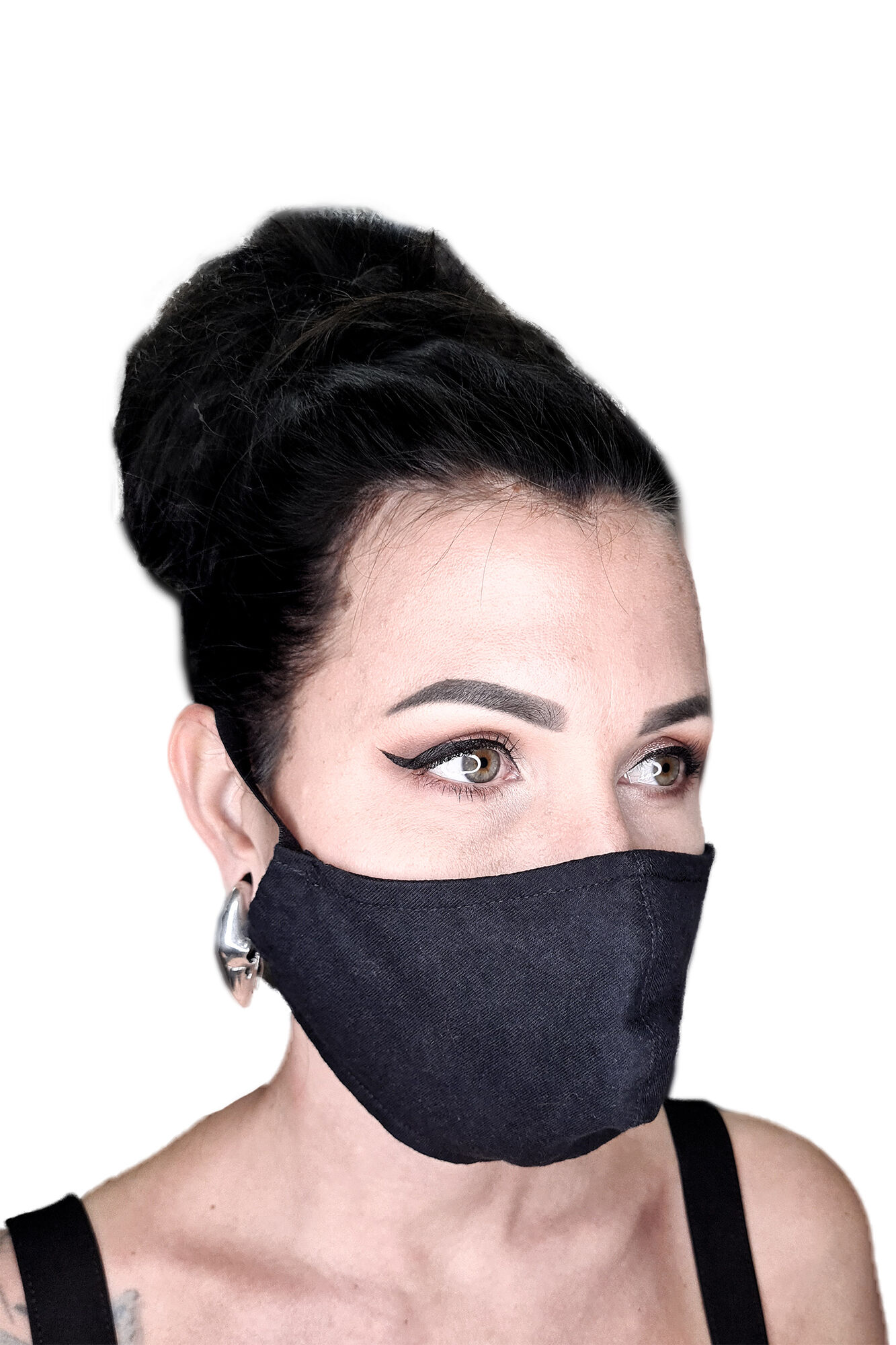 Abaddon Maske Schwarz