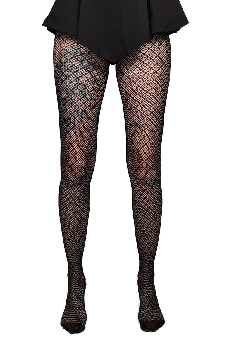 Strumpfhose Fishnet Squares
