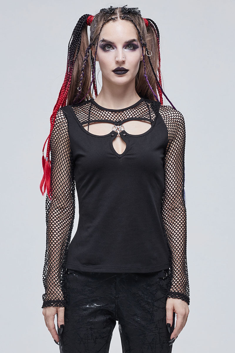 Devil Fashion Longsleeve Deep V