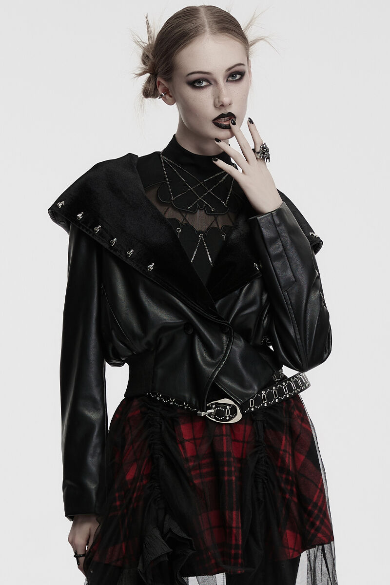 Punk Rave Jacke Darkwave Voltage