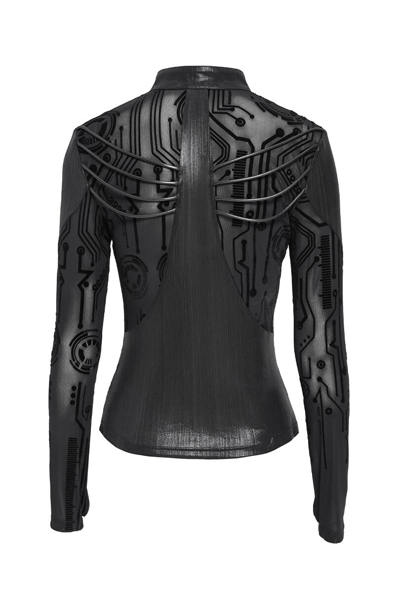 Devil Fashion Longsleeve Cyber Circuit