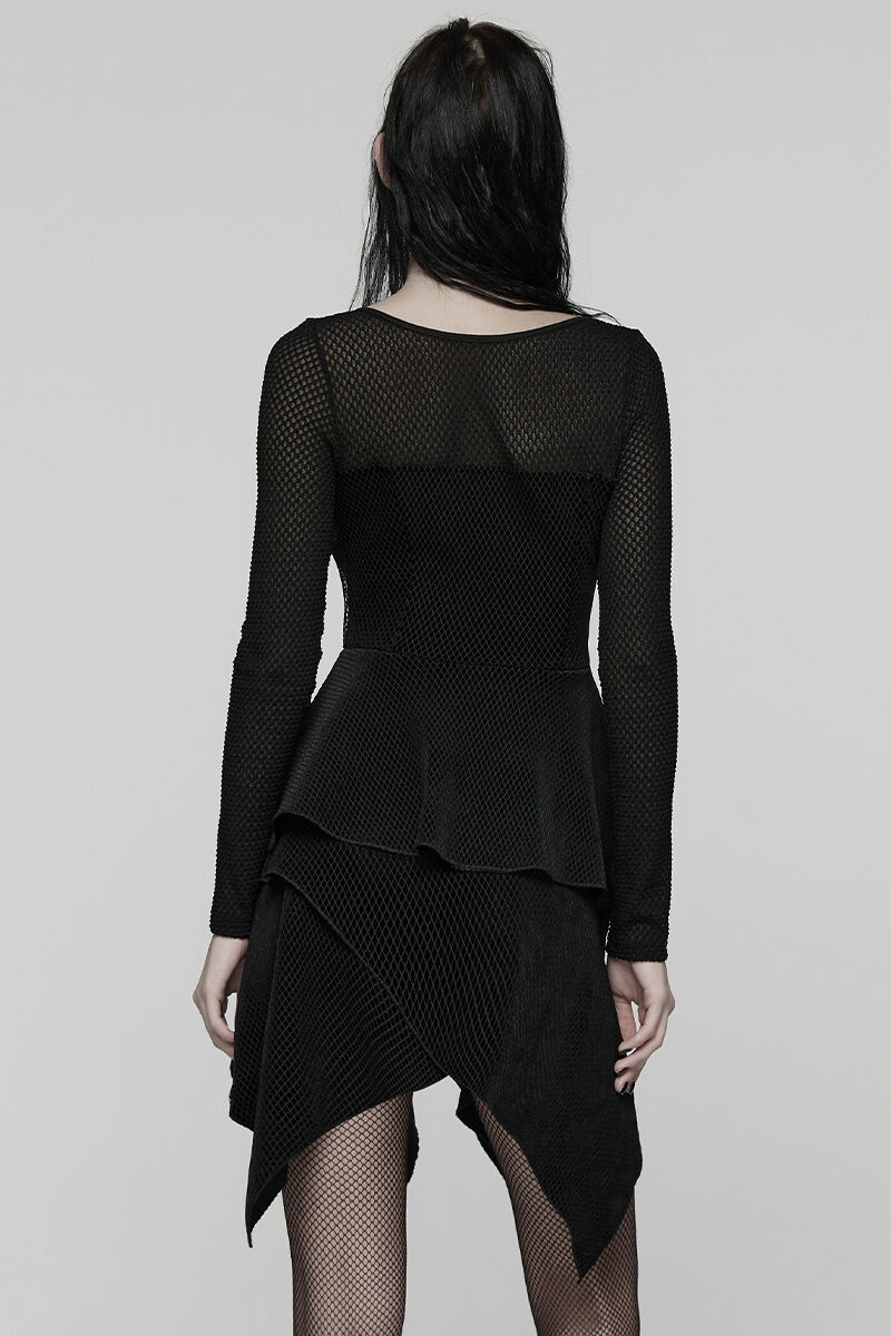 Punk Rave Kleid Obsidian Serpent