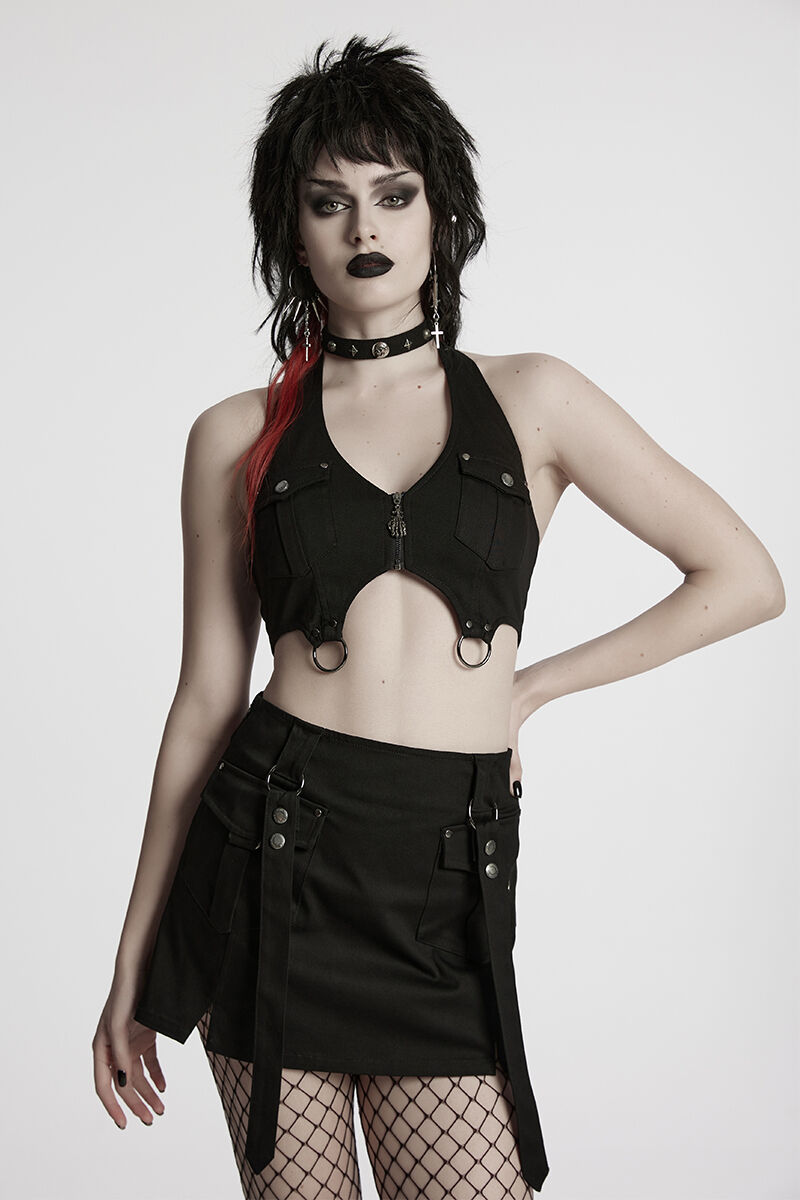Punk Rave Kleid Cryptkiss