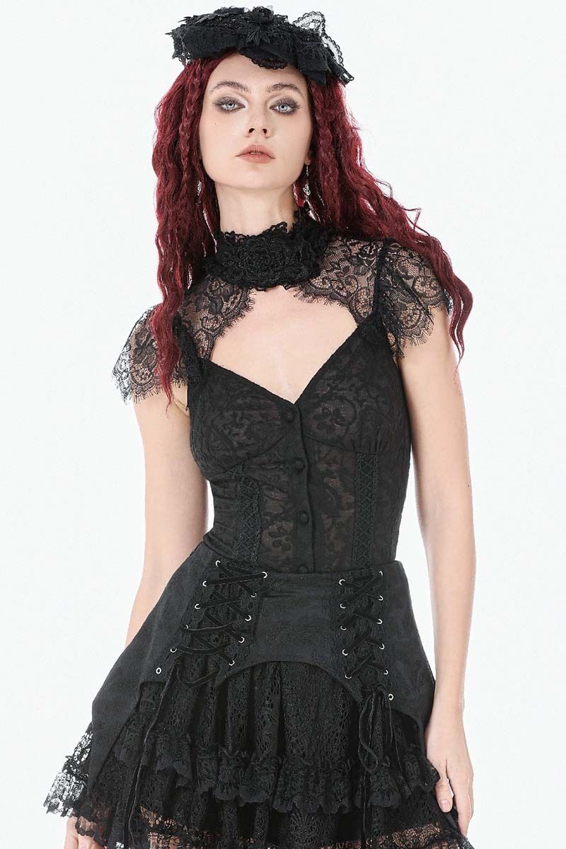 Dark In Love Bluse Evelyn