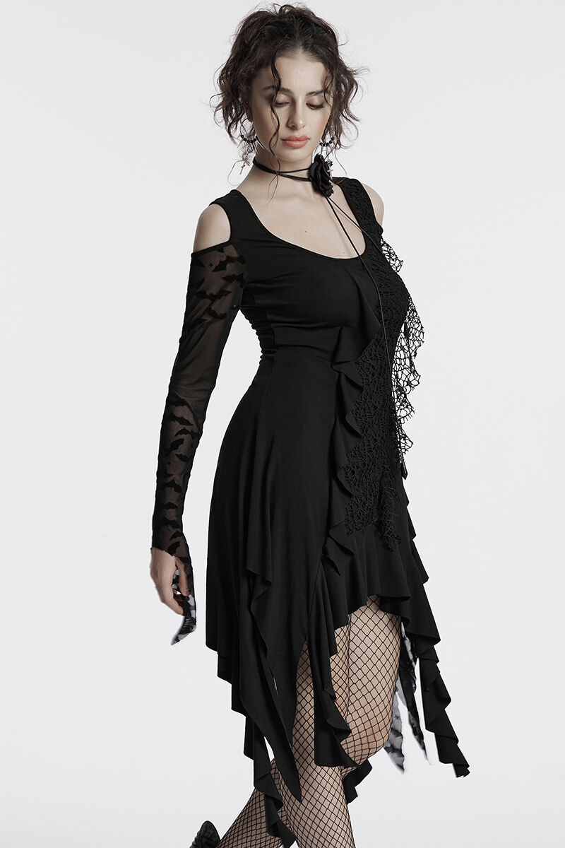 Punk Rave Kleid Bat Ballet