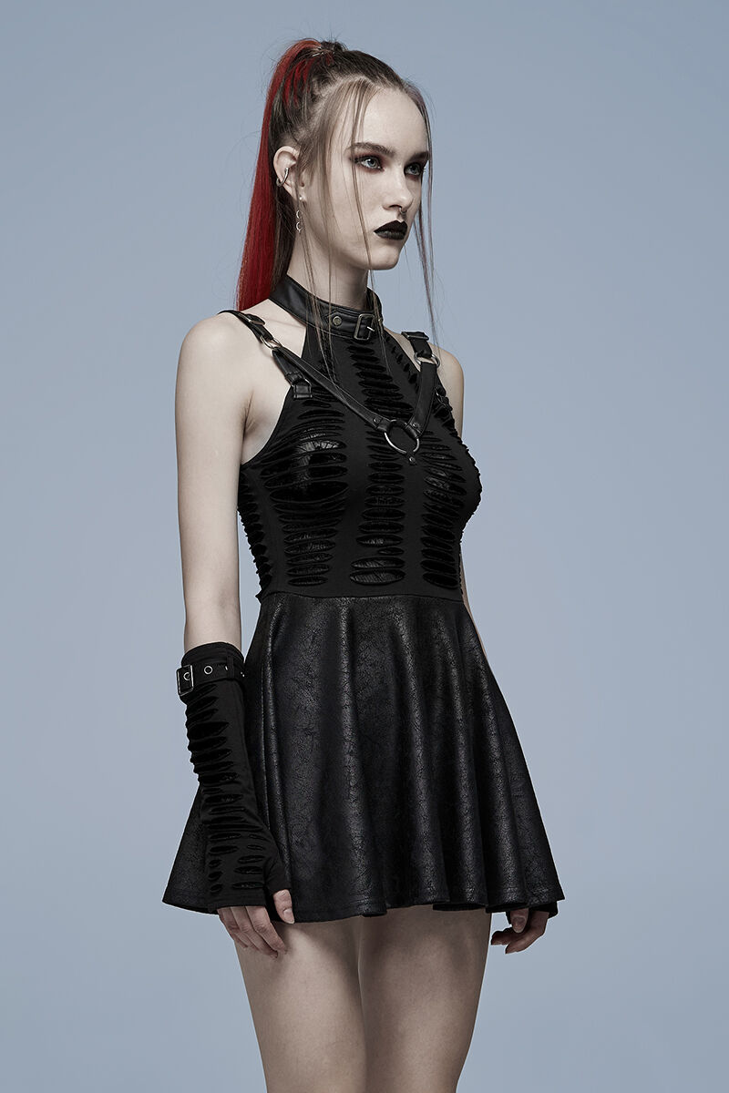 Punk Rave Kleid Spiderella