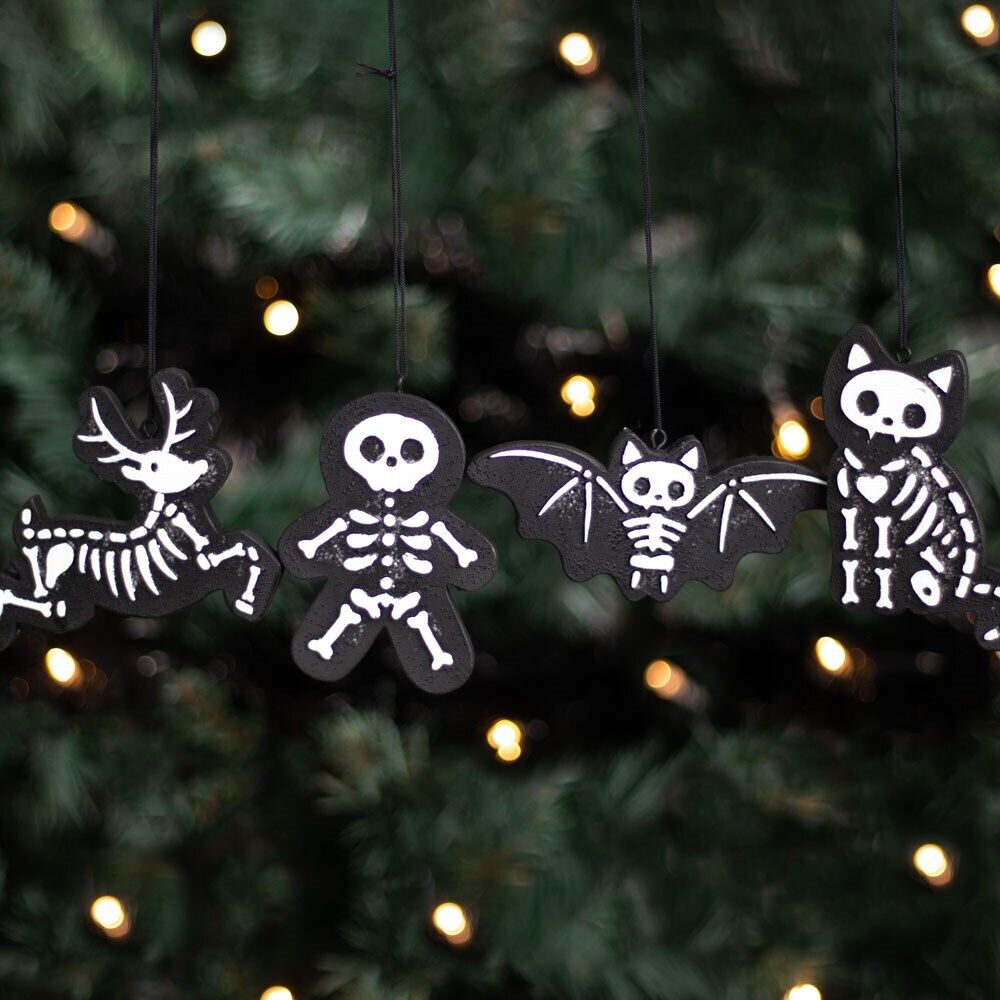 Spirit of Equinox Weihnachtskugeln Creepy Skeleton