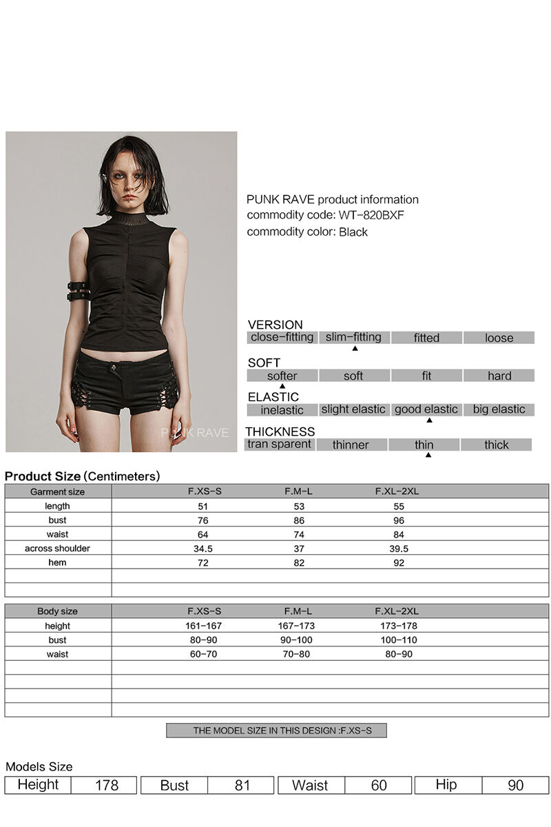 Punk Rave Top Sonea