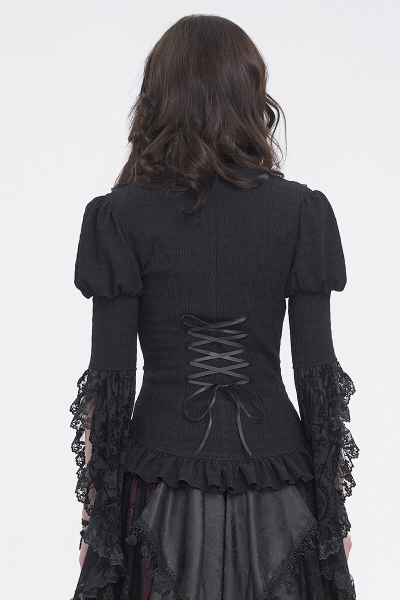 Devil Fashion Bluse Auice