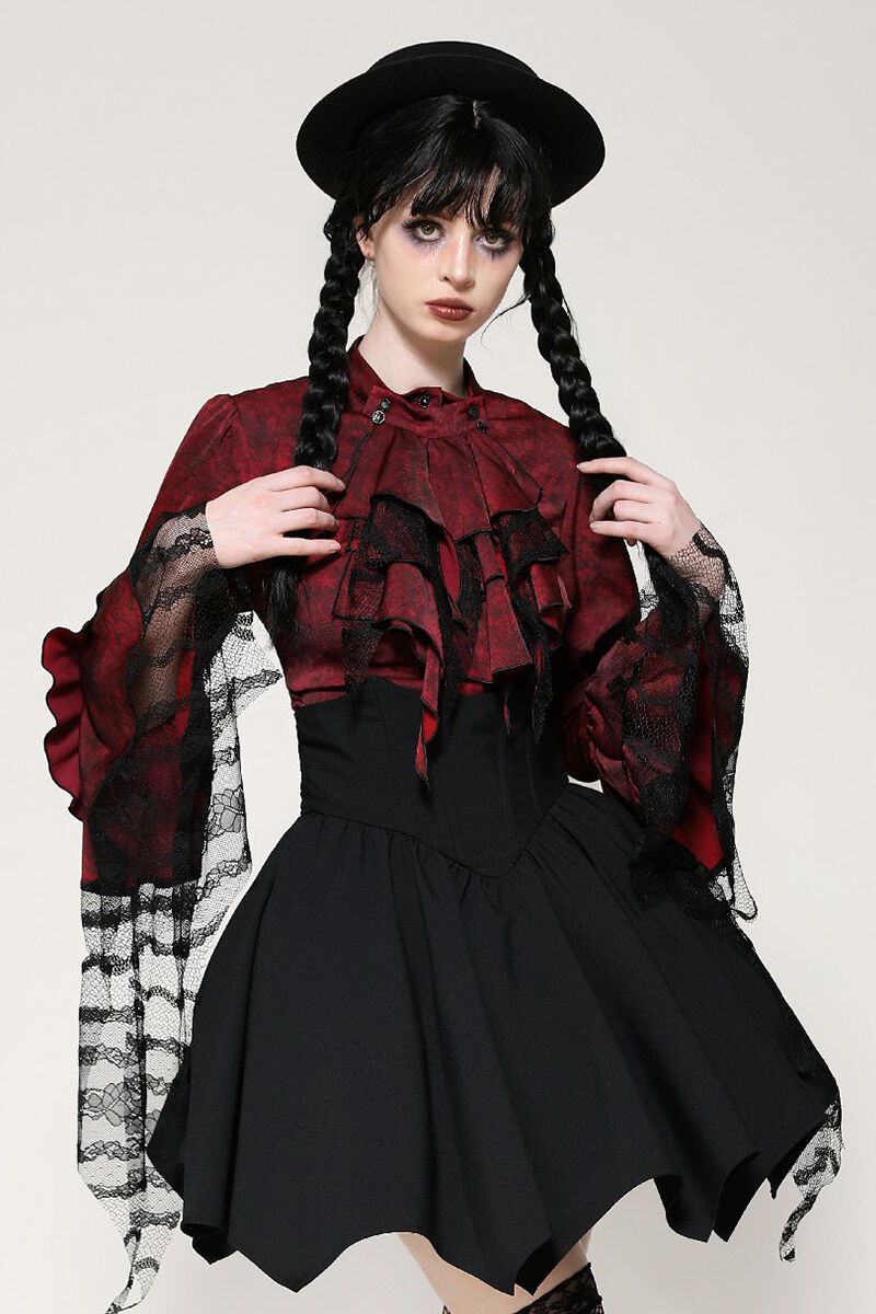 Dark In Love Bluse Turaya