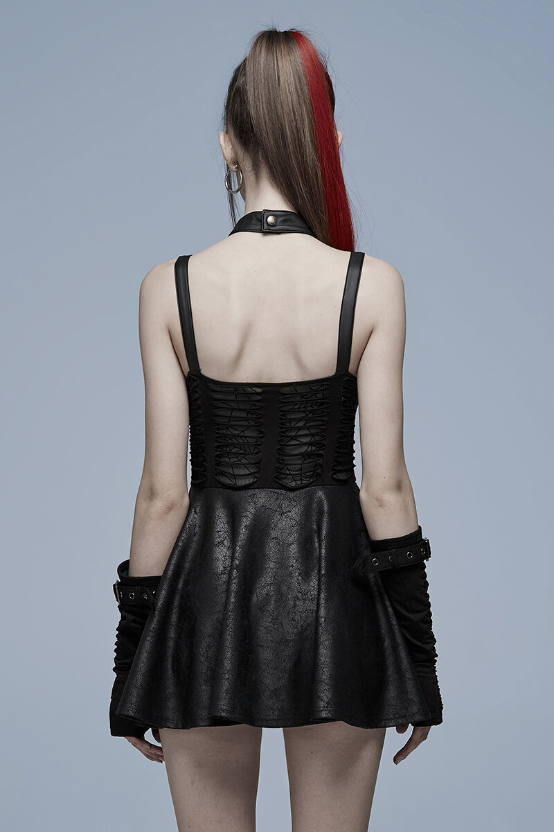 Punk Rave Kleid Spiderella