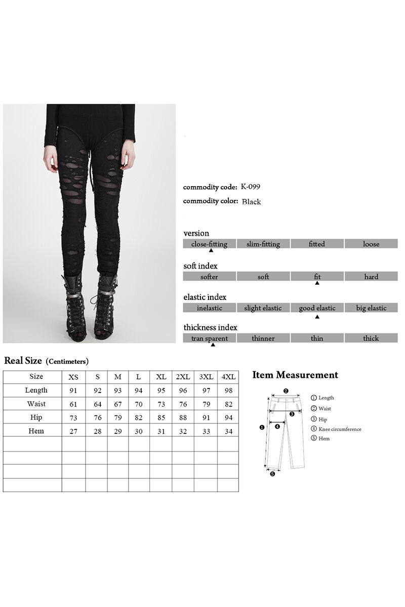 Punk Rave Leggings The Earth Trembles