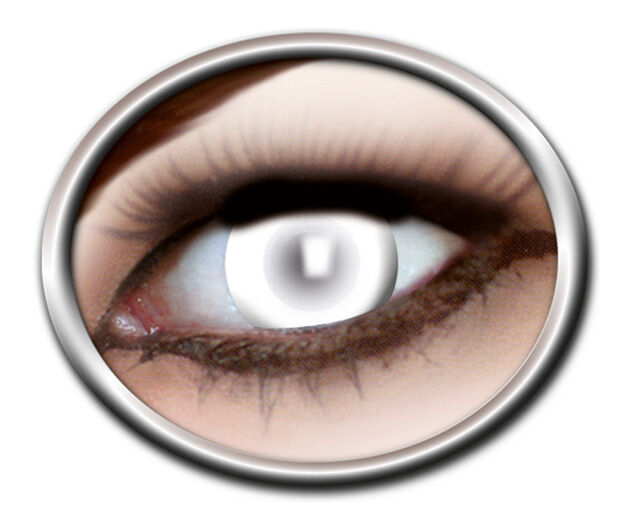 Kontaktlinsen Blind White 3 Monate