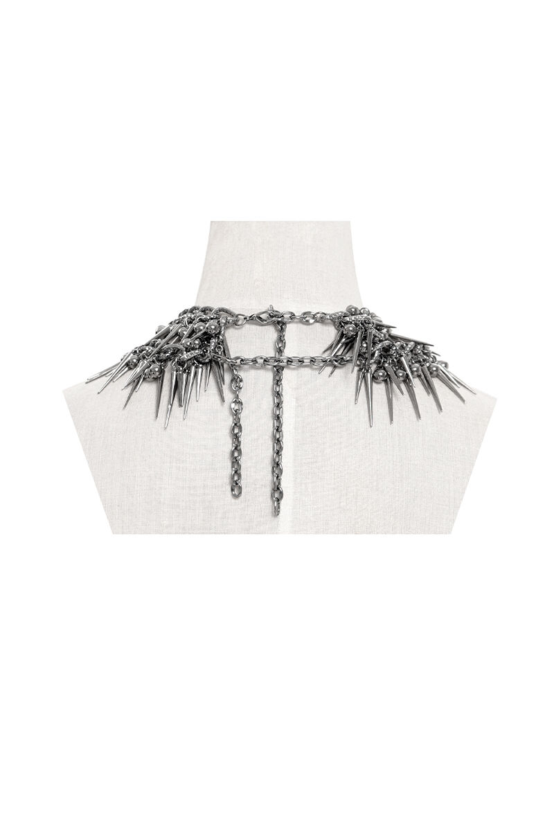 Devil Fashion Halskette Dusty Spikes