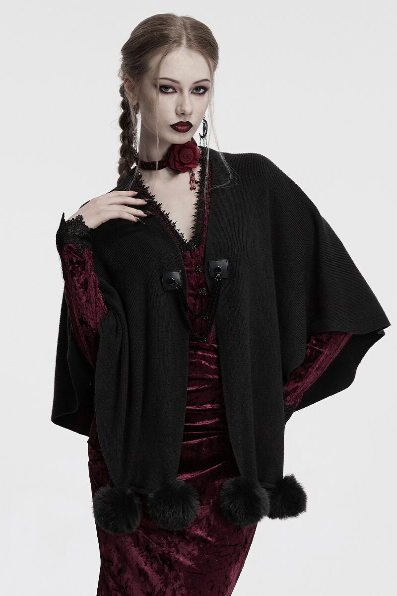 Punk Rave Poncho Moonphases