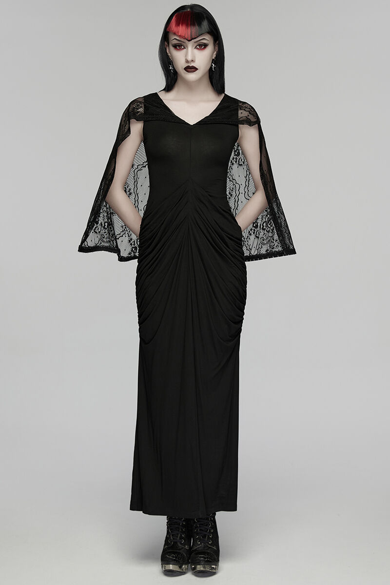 Punk Rave Kleid Ebon Seraph