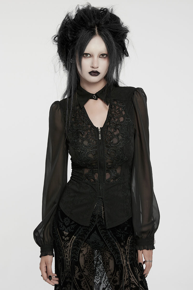 Punk Rave Bluse Cosmia