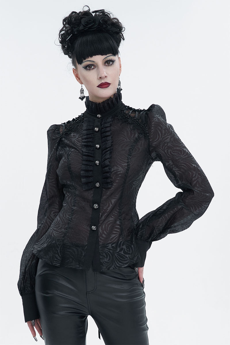 Devil Fashion Bluse Genevieve