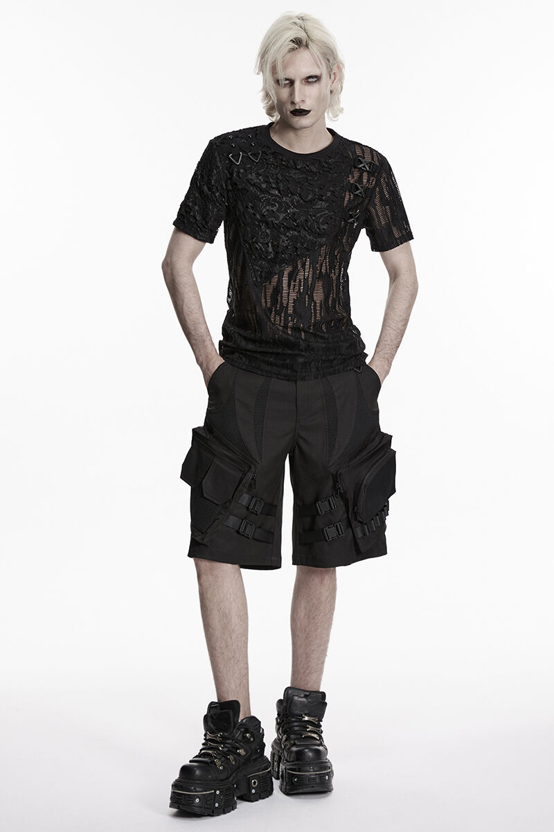Punk Rave Shorts Zyrkon