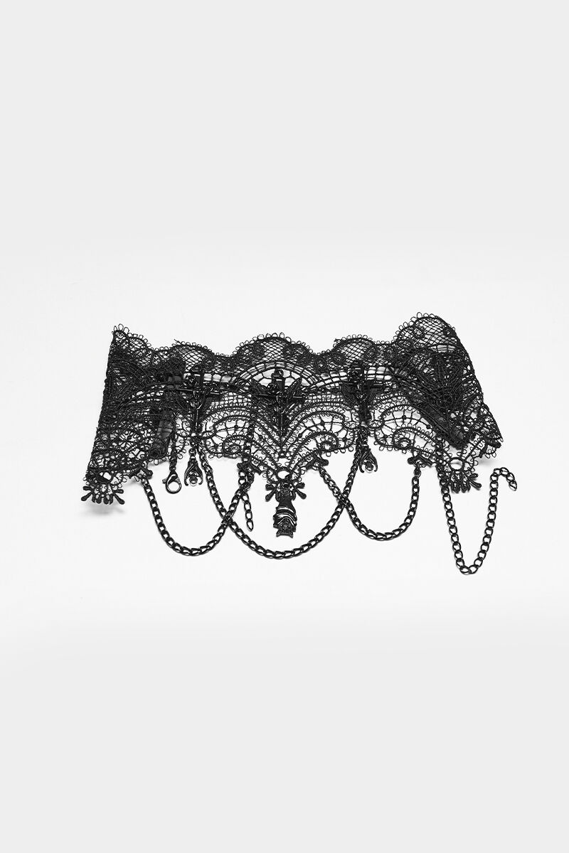 Punk Rave Halsband Nocturne Filigree