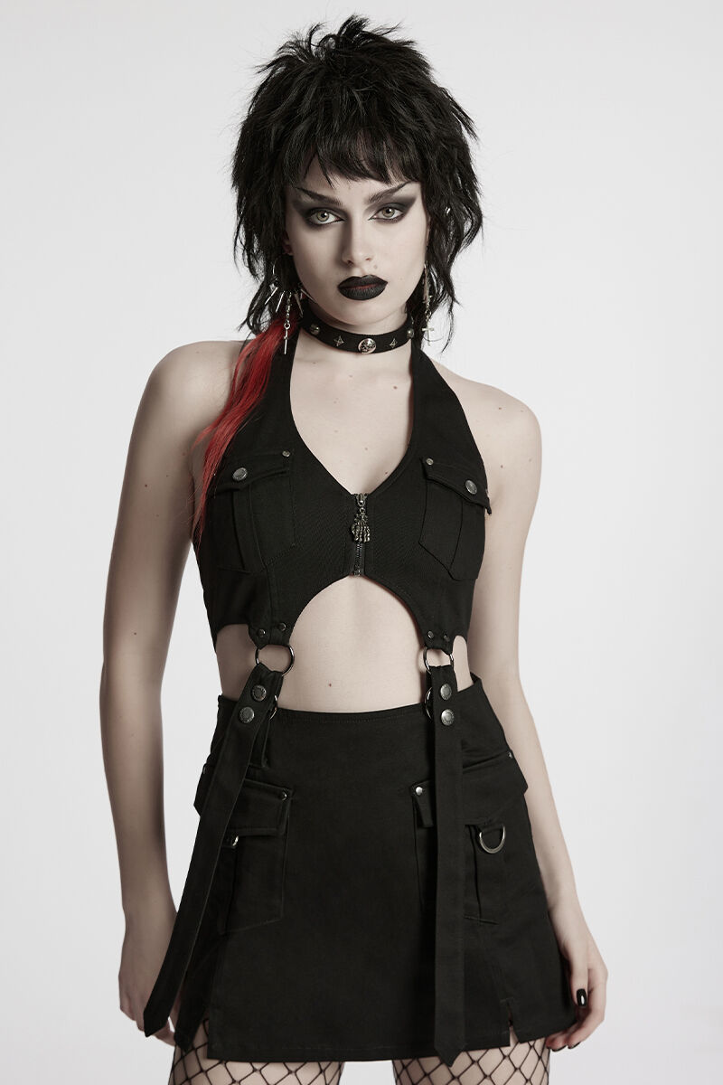 Punk Rave Kleid Cryptkiss