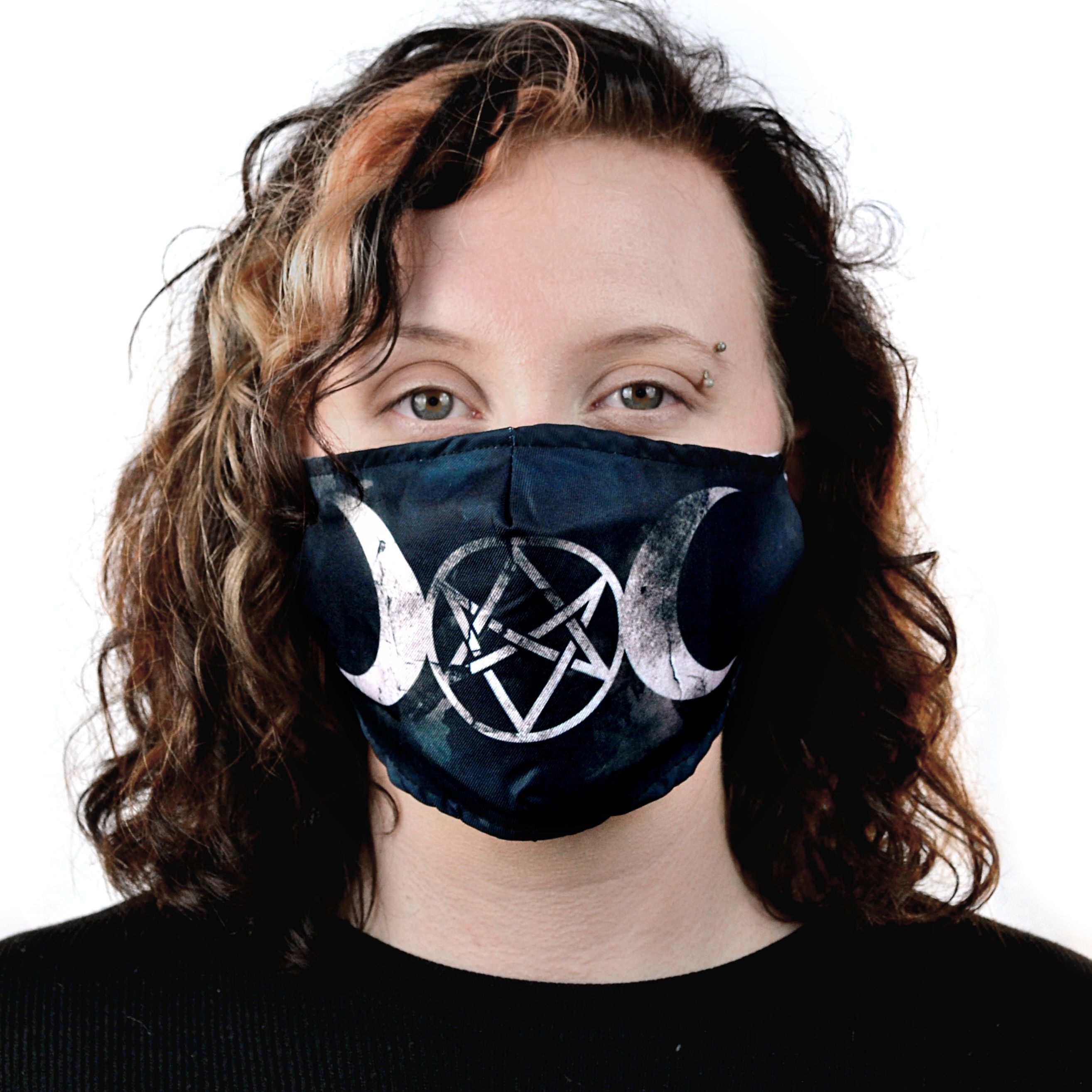 Heartless Maske Moon Pentagram