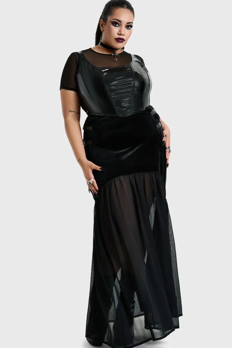 Killstar Rock Estria Hex Chiffon