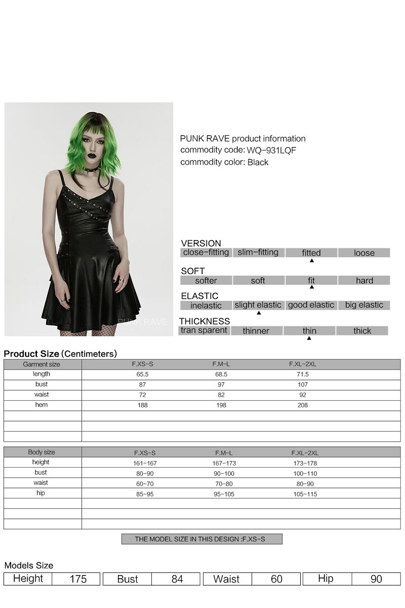 Punk Rave Kleid Void Siren